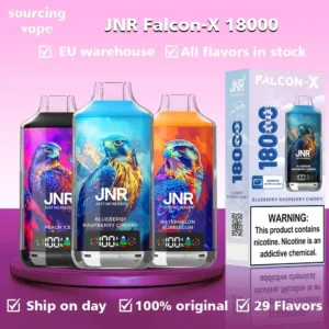 jnr falcon x 18000 puff jnr falcon disposable jnr 18k disposable vapes vaper