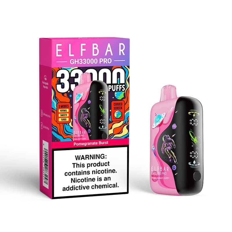 034116a17fe1a48545239da97b98076f6b423711 Pomegranate Burst ELFBAR GH 33000 PRO