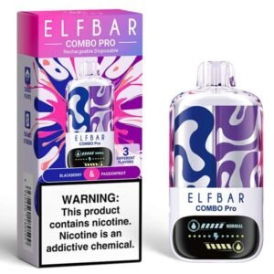 Home Blackberry Passionfruit ELFBAR COMBO PRO