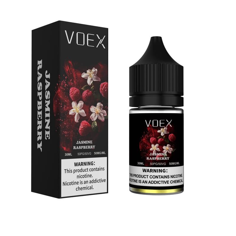 046c9e67972c6c3ca7cd8ff3815ef61c3f2c6b9e Jasmine Raspberry VOEX Eliquid 30ml Nic Salt 50mg Vape Juice 10 pcs/box 5% (5OMG) 30ML 10PCS
