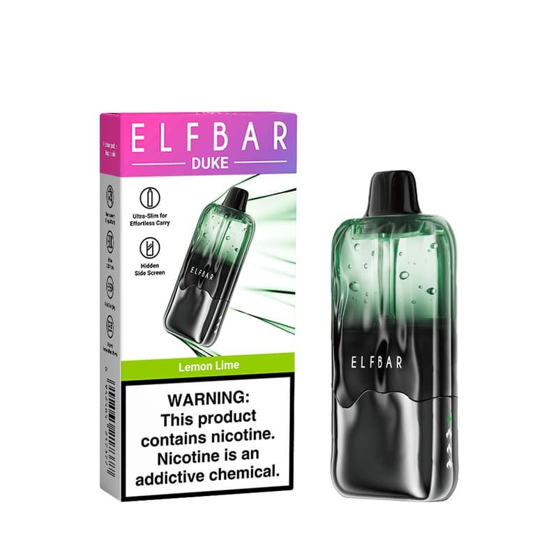 0d2de87bfe381a13b80f54da81f3185f599d8f0c Lemon Lime ELFBAR DUKE 30000 PUFFS Something New is Coming