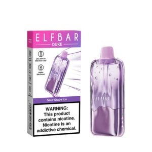 Sour Grape Ice ELFBAR DUKE 30000 PUFFS Something New is Coming