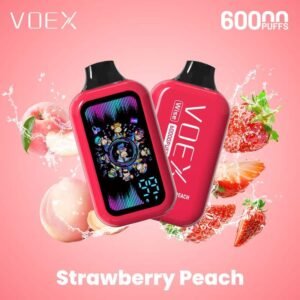 Strawberry Peach VOEX 60000 PUFFS