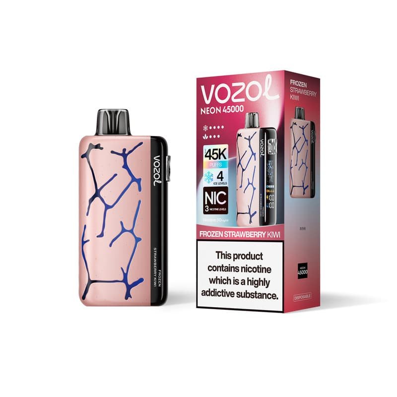 2d892b36e9e954dbb22938ab1c91e800e01c148c Frozen Strawberry Kiwi VOZOL NEON 45000 PUFFS