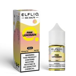Pink Lemonade ELFBAR ELFLIQ Nicotine Salt E-Liquid 5%(50mg) 30ml 10pcs