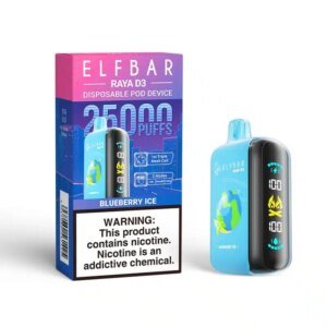 Home Blackberry Cranberry ELFBAR RAYA D3 25000 PUFFS