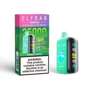 Double Apple ELFBAR RAYA D3 25000 PUFFS