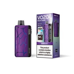 berry mint VOZOL NEON 45000 PUFFS