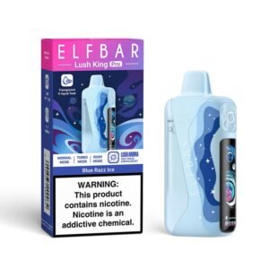 Blue Razz Ice ELFBAR LUSH KING PRO 40,000 PUFFS
