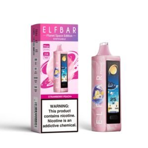 Strawberry Peach ELFBAR PLANET 25000 PUFFS
