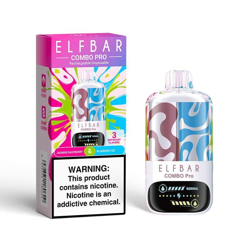 649ea82612d711f6c4a398c5ef45a46a0007ab22 Jasmine Raspberry Blueberry Ice ELFBAR COMBO PRO