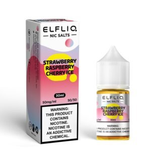 Jasmine Raspberry ELFBAR ELFLIQ Nicotine Salt E-Liquid 5%(50mg) 30ml 10pcs