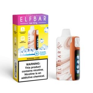 Home Banana Cake ELFBAR ICE KING 30000 PUFFS