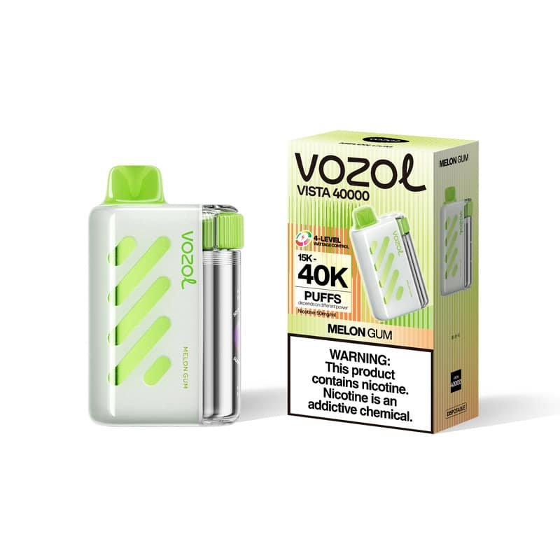 740cc2b2e202d7f323b7117a6079fc0f814fc708 Melon Gum VOZOL VISTA 40000 PUFFS