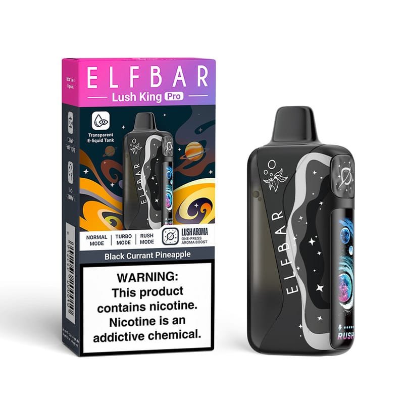 8ab3dc6e7b3633f00ec8079fe04c5dcc961625cd Black Currant Pineapple ELFBAR LUSH KING PRO 40,000 PUFFS