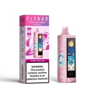 Double Peach Lime ELFBAR PLANET 25000 PUFFS