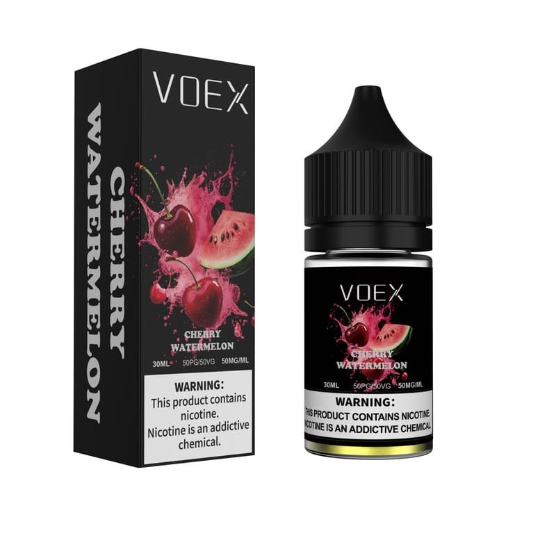 944f419d14c5a88de02b7a4d21d5ceb2c7e4fed1 Cherry Watermelon VOEX Eliquid 30ml Nic Salt 50mg Vape Juice 10 pcs/box 5% (5OMG) 30ML 10PCS
