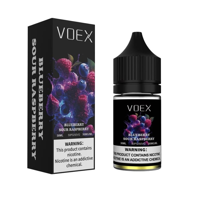 9d79d48fb53b99d5eb8bc0a19951516e064ff49c Blueberry Sour Raspberry VOEX Eliquid 30ml Nic Salt 50mg Vape Juice 10 pcs/box 5% (5OMG) 30ML 10PCS