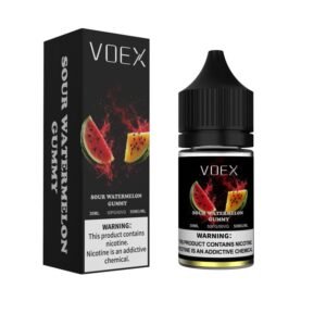 Sour Watermelon Gummy VOEX Eliquid 30ml Nic Salt 50mg Vape Juice 10 pcs/box 5% (5OMG) 30ML 10PCS