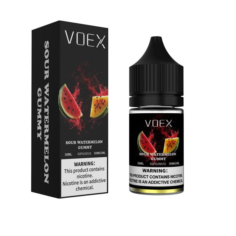 a59a2003cb16111290256a8f08834c947d29dd3c Sour Watermelon Gummy VOEX Eliquid 30ml Nic Salt 50mg Vape Juice 10 pcs/box 5% (5OMG) 30ML 10PCS