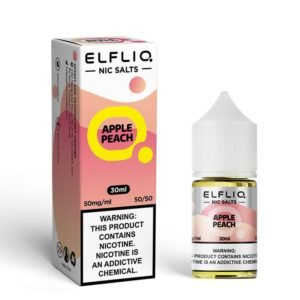 Home Apple Pear ELFBAR ELFLIQ Nicotine Salt E-Liquid 5%(50mg) 30ml 10pcs