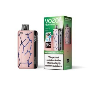 Watermelon Sour Peach VOZOL NEON 45000 PUFFS