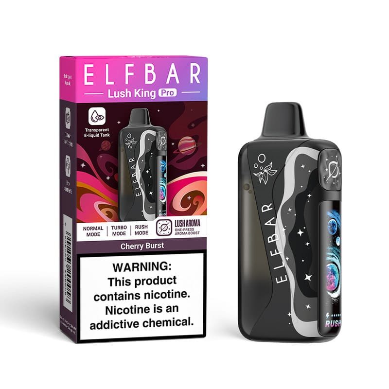 c0aed15ec723dcdb29e2185677ca4c40ecbd3055 Cherry Burst ELFBAR LUSH KING PRO 40,000 PUFFS
