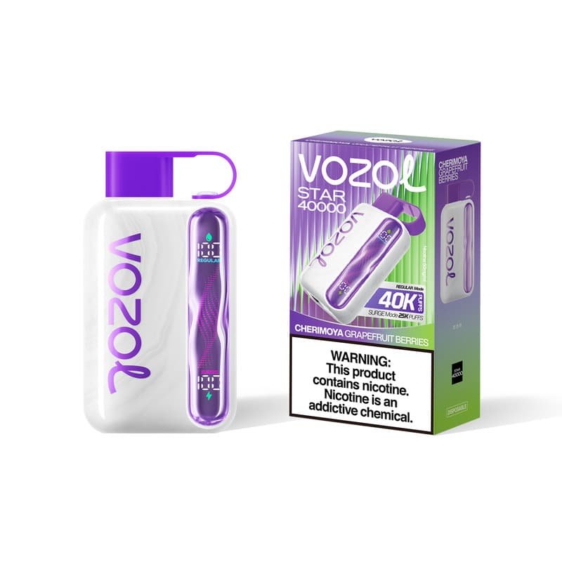 c7d69104417b00ae78cacb0a6c004eb201084f91 Cherimoya Grapefruit Berries VOZOL STAR 40000 PUFFS