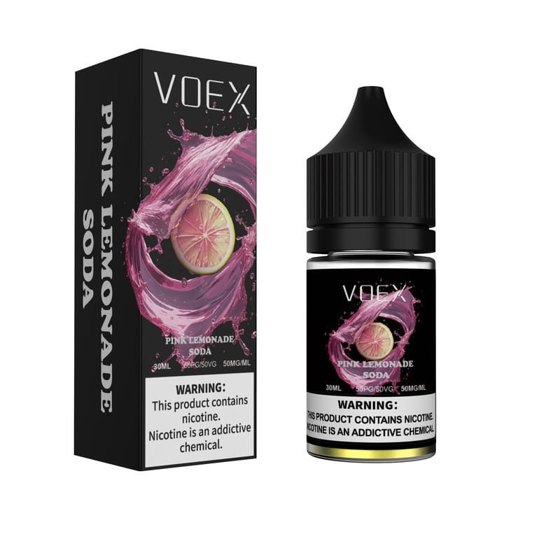 d2223a29f560e1fd607fa4fb6e8ab530c4163163 Pink Lemonade Soda VOEX Eliquid 30ml Nic Salt 50mg Vape Juice 10 pcs/box 5% (5OMG) 30ML 10PCS