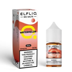 Watermelon Cherry ELFBAR ELFLIQ Nicotine Salt E-Liquid 5%(50mg) 30ml 10pcs