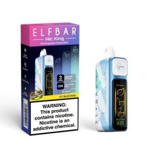 Icy Blue Rose ELFBAR NIC KING 30000 PUFFS