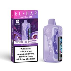Starfruit Grape ELFBAR LUSH KING PRO 40,000 PUFFS
