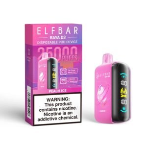 Strawberry Ice ELFBAR RAYA D3 25000 PUFFS