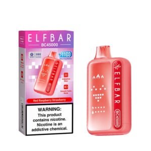 Red Raspberry Strawberry ELFBAR BC45000 PUFFS