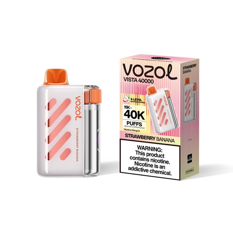 ecec72b063b1f5315e6d1ec42026a3376ff8c140 Strawberry Banana VOZOL VISTA 40000 PUFFS