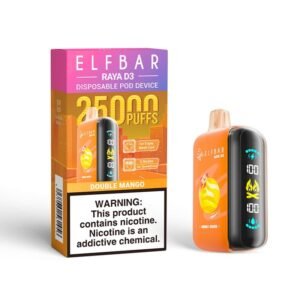 Double Mango ELFBAR RAYA D3 25000 PUFFS