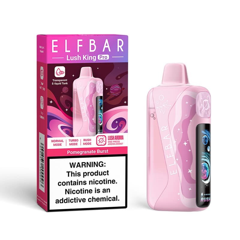ffdaf306ade22b6e48ab489eef8d331e9df3bf23 Pomegranate Burst ELFBAR LUSH KING PRO 40,000 PUFFS